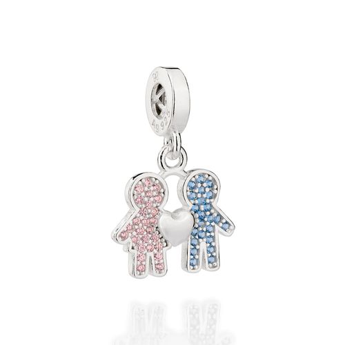 SILVER 925 BOY AND GIRL CHARM