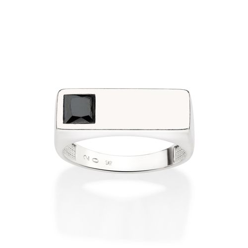 SILVER 925 MEN’S SQUARE RING