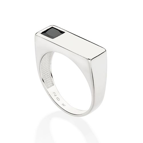 SILVER 925 MEN’S SQUARE RING