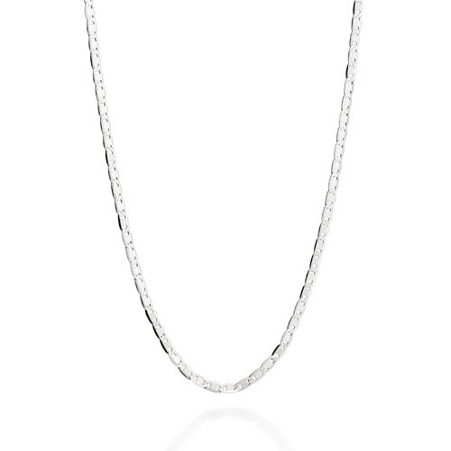 SILVER ANCHOR LINK CHAIN MEDIUM