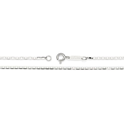 SILVER ANCHOR LINK CHAIN MEDIUM