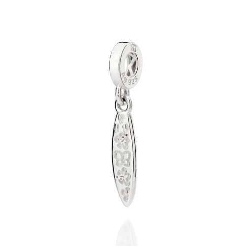 SILVER 925 SURFBOARD CHARM