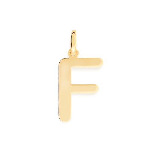 Pendants  GOLD PLATED JEWELRY-LETTER F