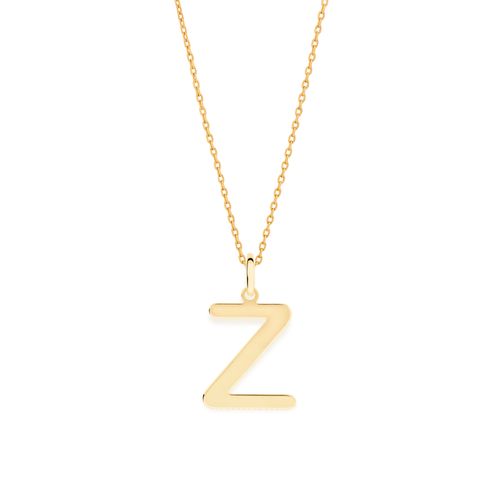 Pendants  GOLD PLATED JEWELRY-LETTER Z