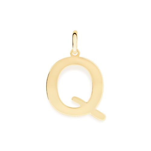 Pendants  GOLD PLATED JEWELRY-LETTER Q