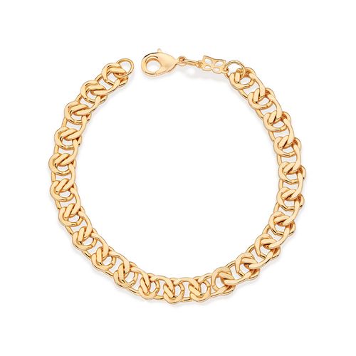 GOLD DOUBLE CHAIN BRACELET