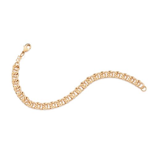 GOLD DOUBLE CHAIN BRACELET