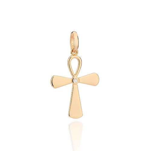 GOLD CROSS PENDANT