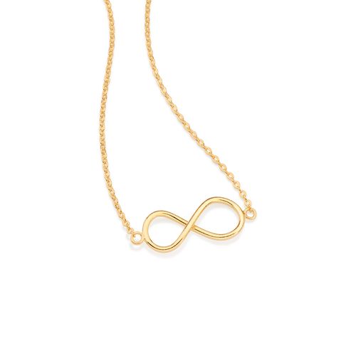 GOLD ETERNITY NECKLACE