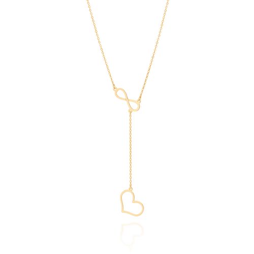 GOLD FOREVER LOVE Y-NECKLACE