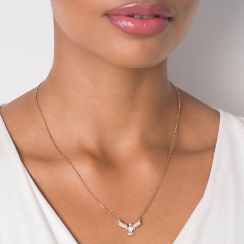 GOLD HOLY SPIRIT DOVE NECKLACE