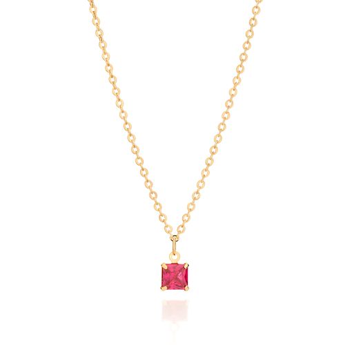 GOLD BIRTHDAY NECKLACE - JULY