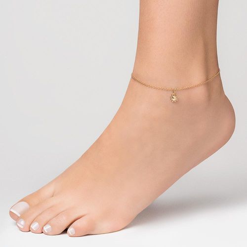 GOLD SUN ANKLET