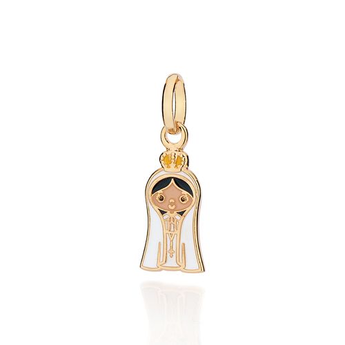 GOLD OUR LADY OF FATIMA PENDANT