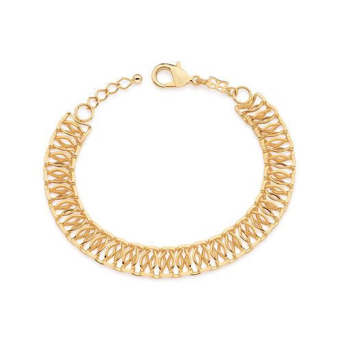 GOLD OCEANIC CHAINS BRACELET