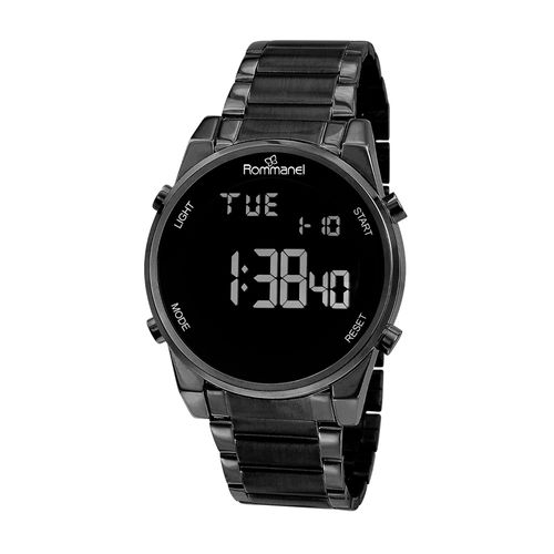 BLACK LCD DIGITAL WATCH