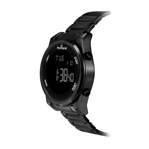 BLACK LCD DIGITAL WATCH