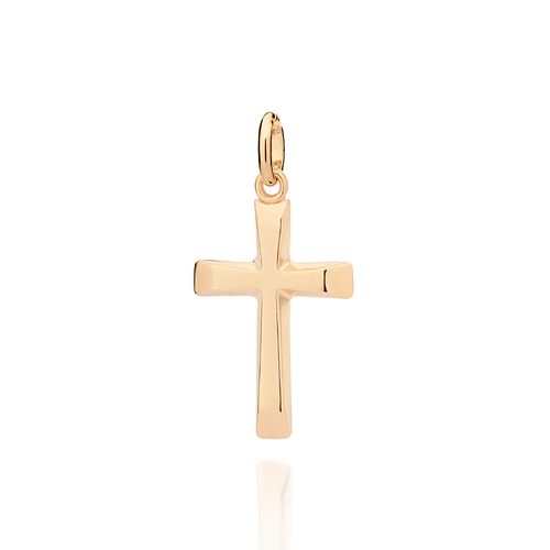 GOLD MEN'S CROSS PENDANT