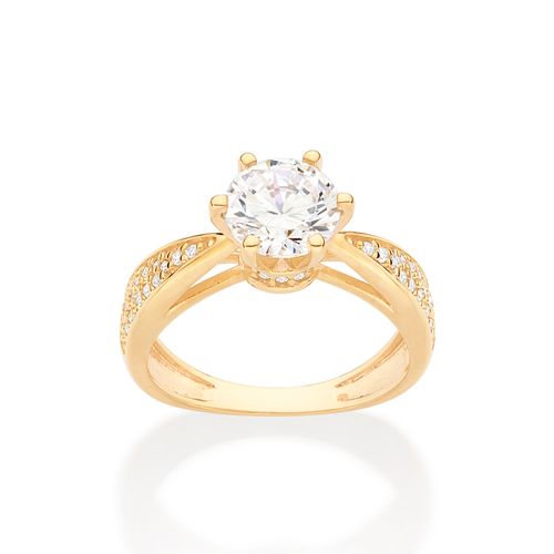 GOLD DANSEUR ENGAGEMENT RING