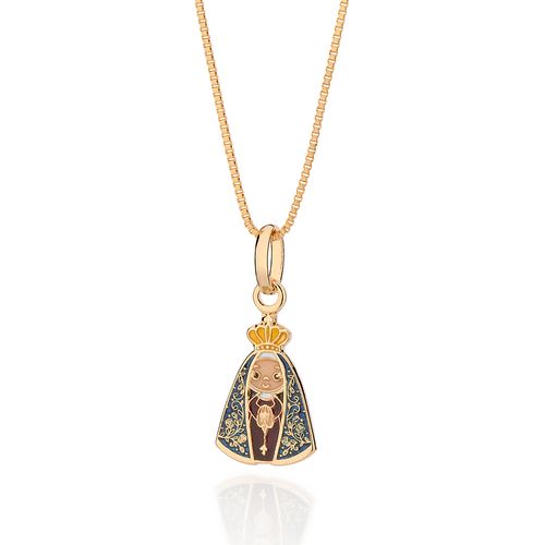 GOLD OUR LADY REVEALED PENDANT