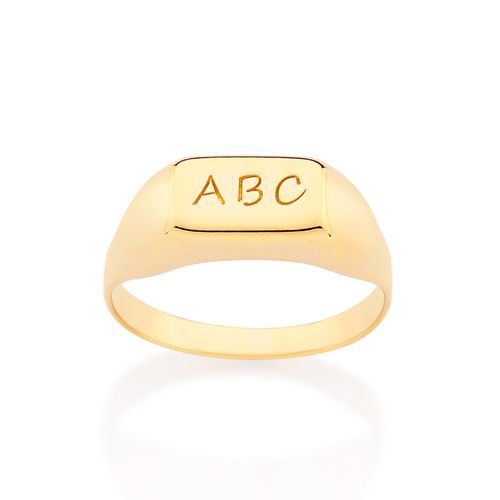 GOLD ABC KID’S RING