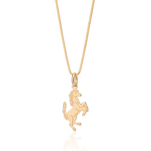 GOLD HORSE PENDANT