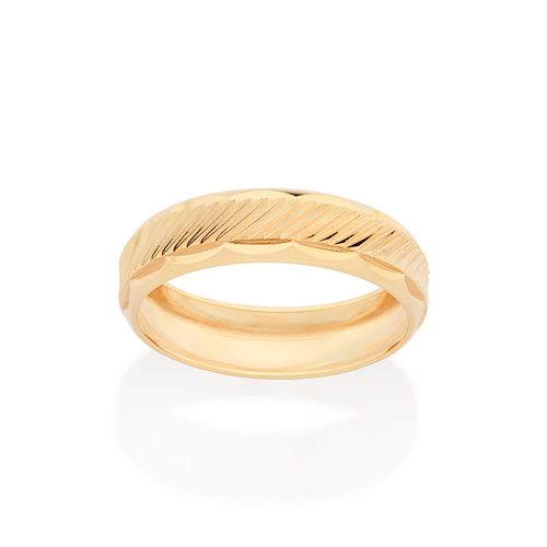 GOLD FINALE WEDDING BAND