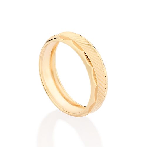 GOLD FINALE WEDDING BAND