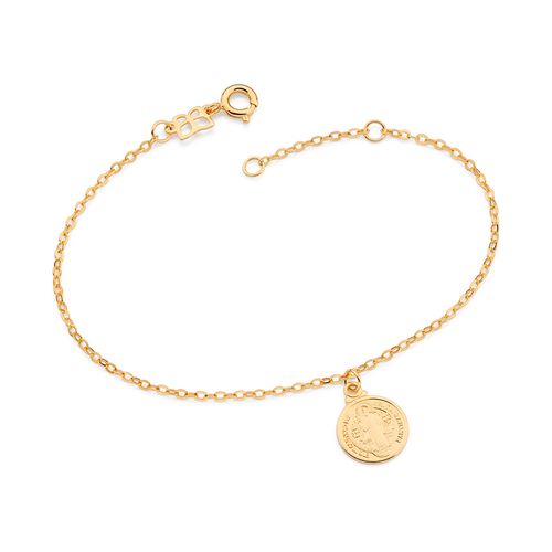 GOLD SAINT BENEDICT BRACELET