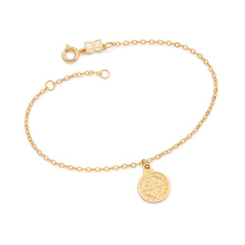 GOLD SAINT BENEDICT BRACELET