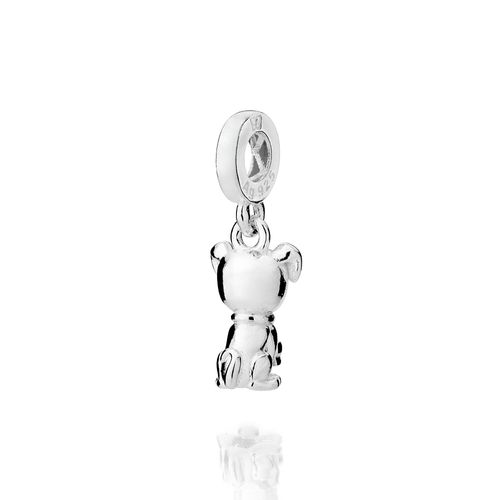 SILVER 925 DOG CHARM