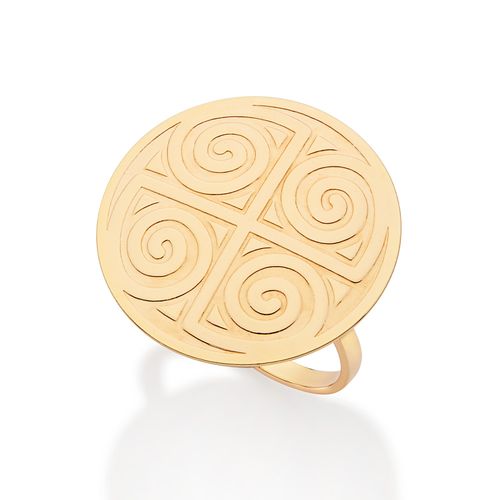 GOLD SUMMER TIME MAXI RING