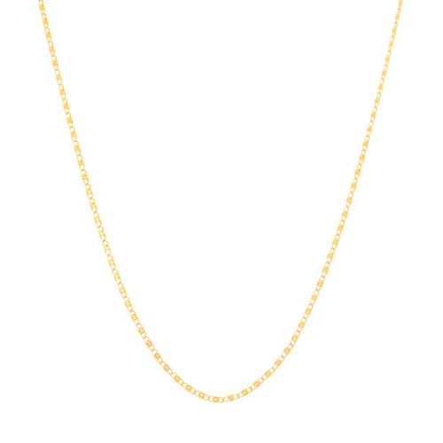 GOLD DIAMOND WIRE NECKLACE