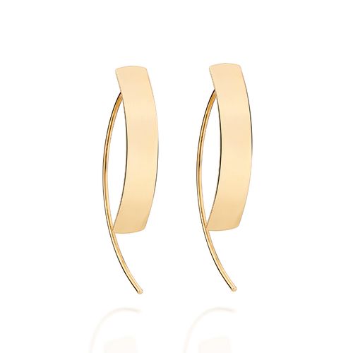 GOLD WIND BLOWING EARRINGS