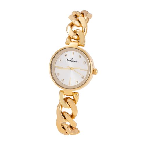 GOLD SOCIAL ANALOG WATCH