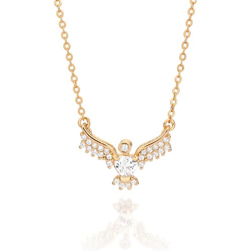 GOLD HOLY SPIRIT DOVE NECKLACE