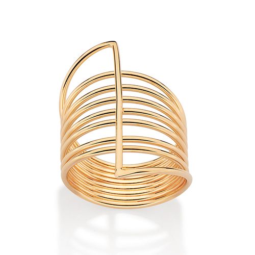 GOLD TIME TRAVEL MAXI RING