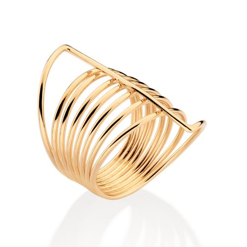 GOLD TIME TRAVEL MAXI RING