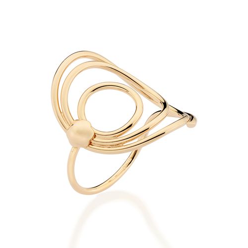 GOLD INTO THE FUTURE MAXI RING