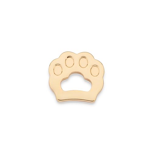 GOLD PET PAW PENDANT