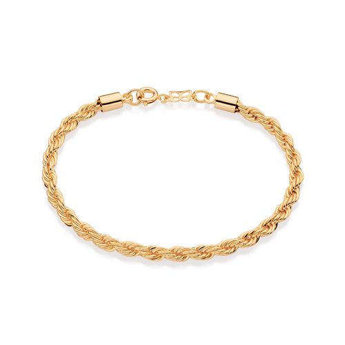 GOLD TWISTED CHAIN BRACELET