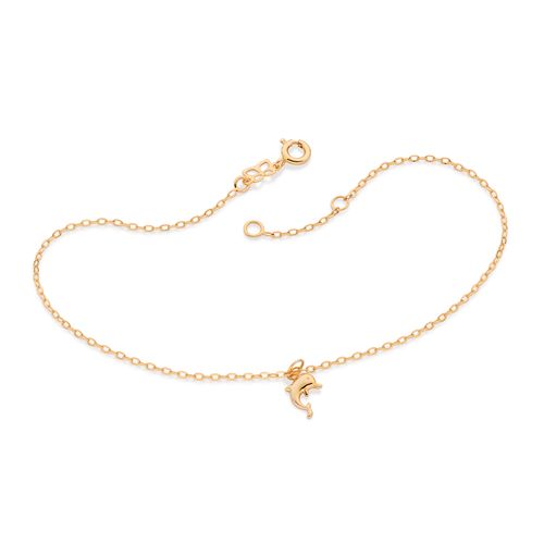 GOLD DOLPHIN ANKLET