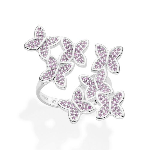 SILVER 925 BUTTERFLY TAKEOVER MAXI RING