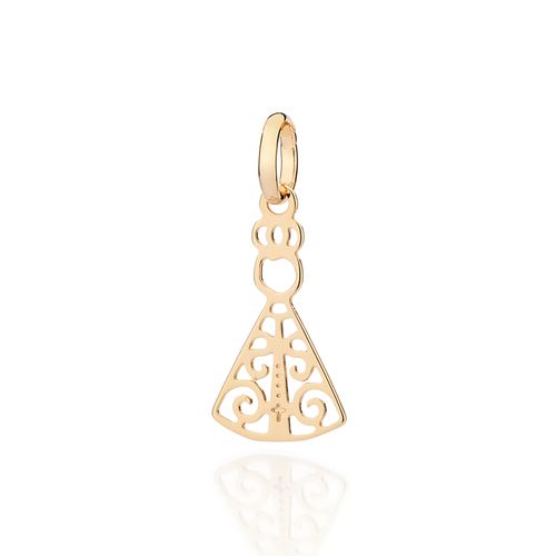 GOLD OUR LADY REVEALED DAINTY PENDANT