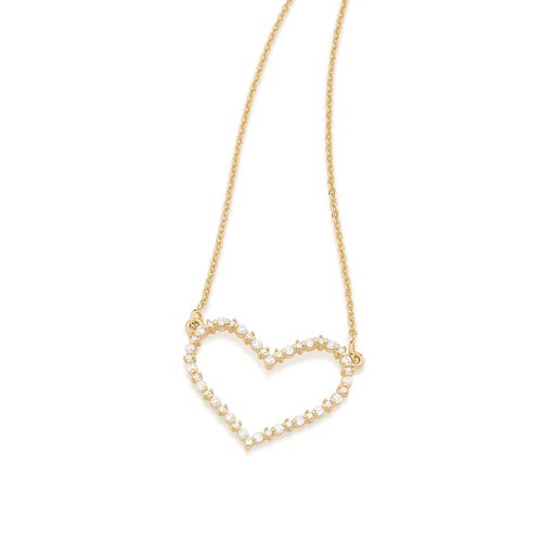 GOLD CHAIN WITH ZIRCONIA