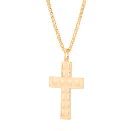 MEN'S GOLD CROSS PENDANT