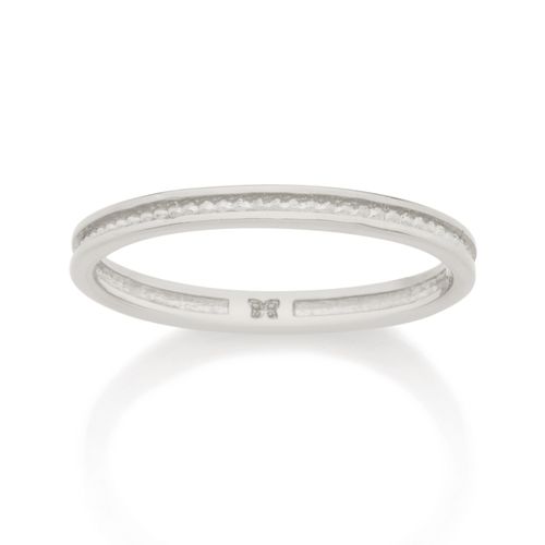 RHODIUM SHINE BRIGHT SKINNY RING