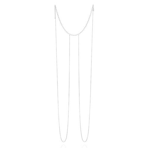 PLATINUM SETTING SAIL BODY CHAIN