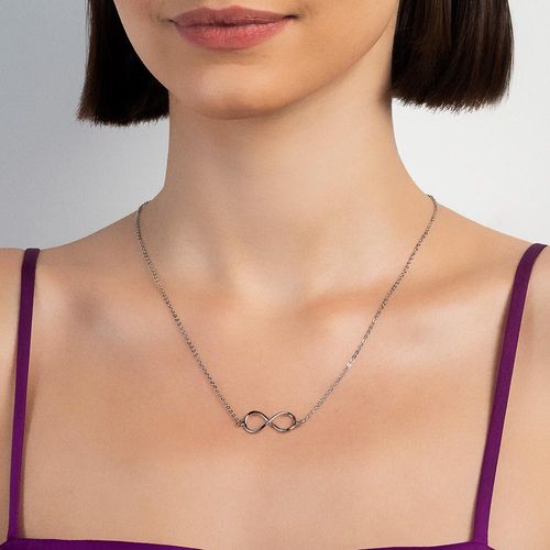 PLATINUM ETERNITY NECKLACE
