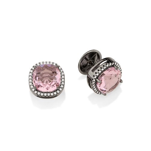 BLACK RHODIUM NEW POWER EARRING